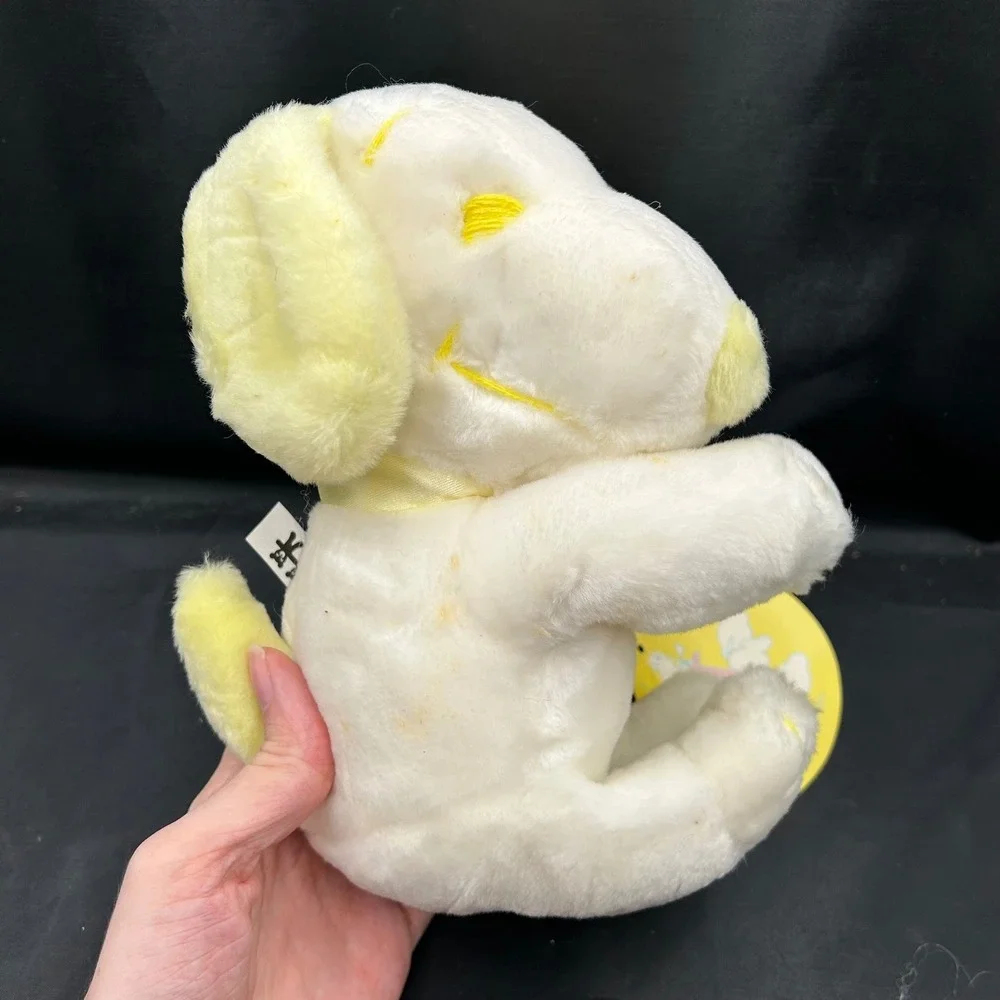 Vintage Snoopy Baby Plush Doll Determined Productions Ganz‎ Bros Yellow 1958/68